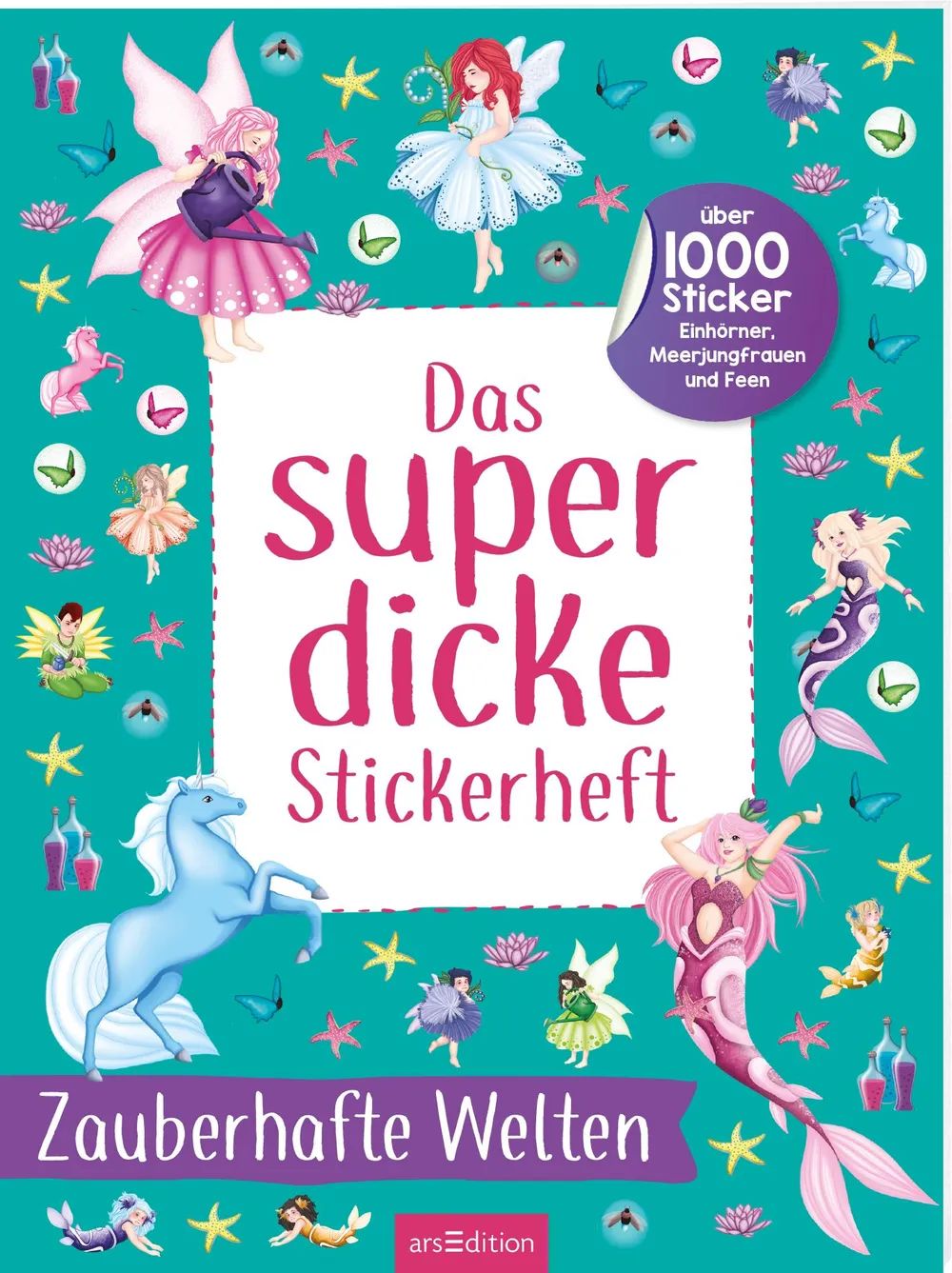 Ars Edition GmbH Superd Stickerheft: Welten