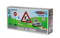 JAMARA Traffic-Set-Grand B - Spielzeugverkehrszeichen-Set - 3 Jahr(e) - Kunststoff - Schwarz - Blau - Grau - Rot - Weiß