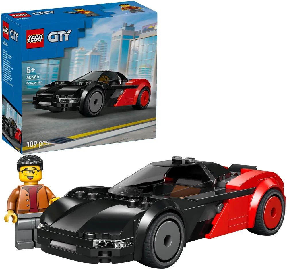 LEGO 60486 City Elektro-Supersportwagen