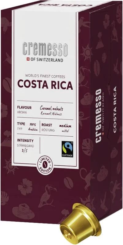 Cremesso World´s Finest Coffees Costa Rica