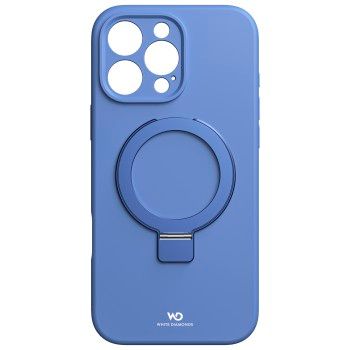 White Diamonds Cover "Mag Urban Stand Case" für Apple iPhone 16 Pro Max, Blau