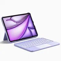 Inateck Keyboard iPad 11" Air 4/5Gen Com. QWERTZ purple - Tastatur - QWERTZ