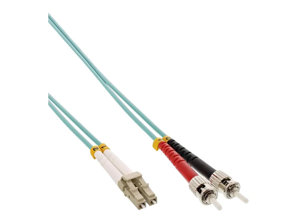 InLine LWL Duplex Kabel - LC/ST - 50/125µm - OM3 - 3m