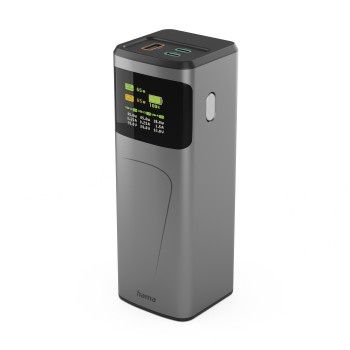 Hama Power Pack "High Power", 65 W, 20000 mAh, 2x USB-C, USB-A, Schnellladen