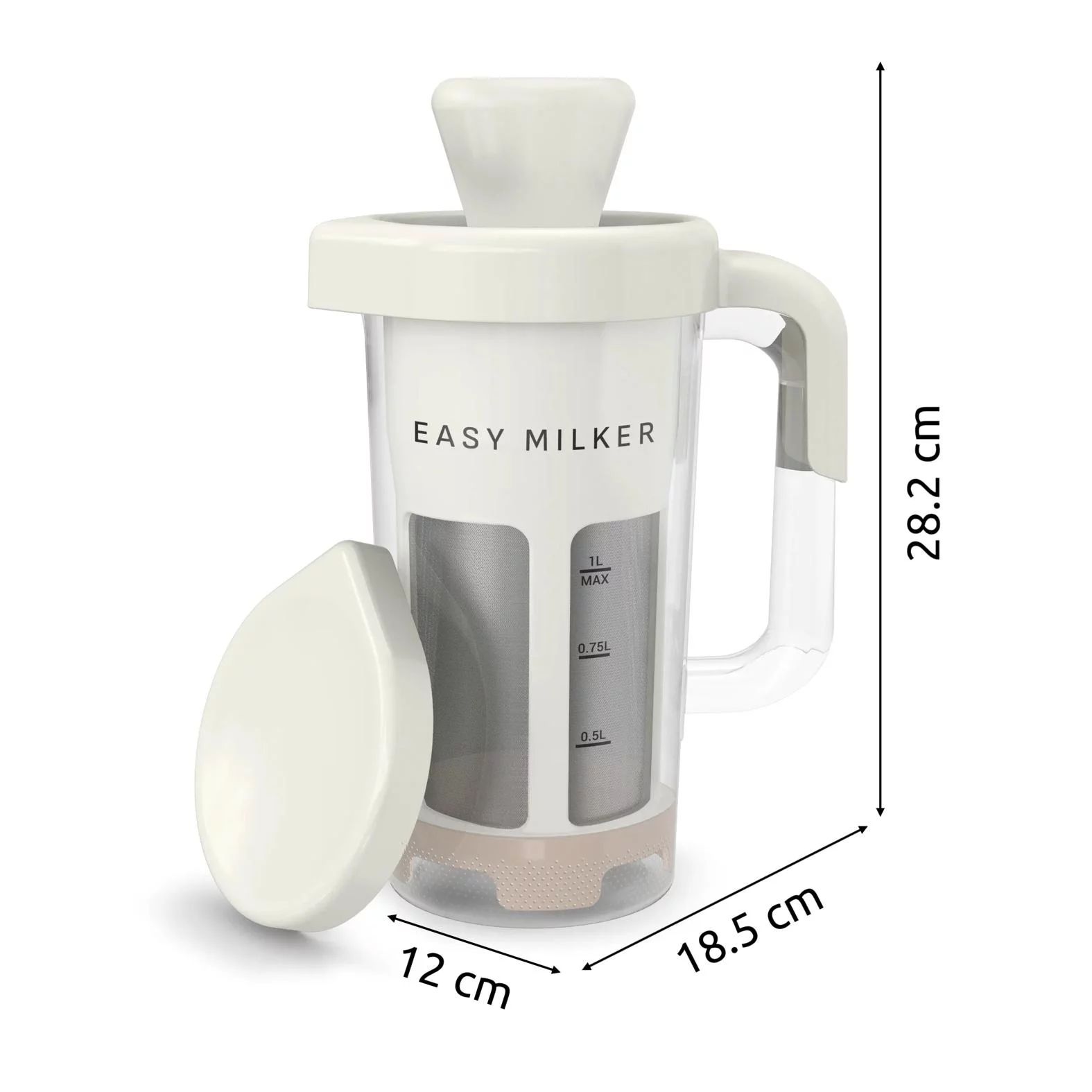 Tefal VZ700A Pflanzenmilchmaschine  Easy Milker - rise / argile