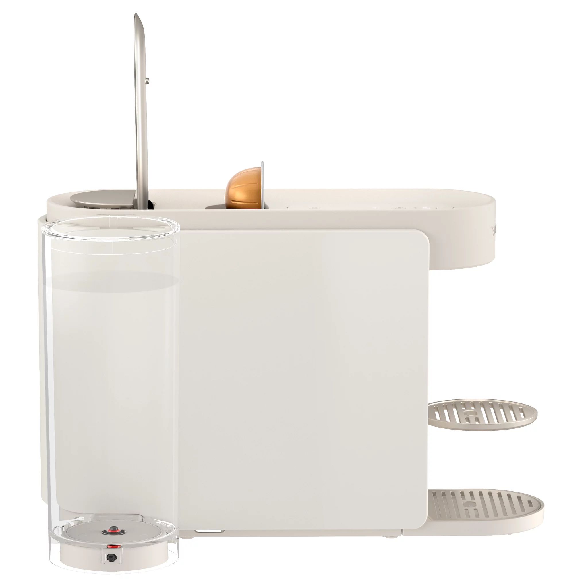 DeLonghi VERTUO Up Nespresso Kapselmaschine ENV200.W Pearl White