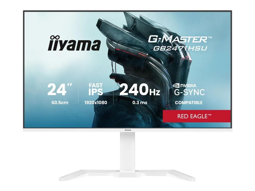 Iiyama GB2471HSU-W1 LCD Full HD s Gaming Fast IPS - 24" - IPS