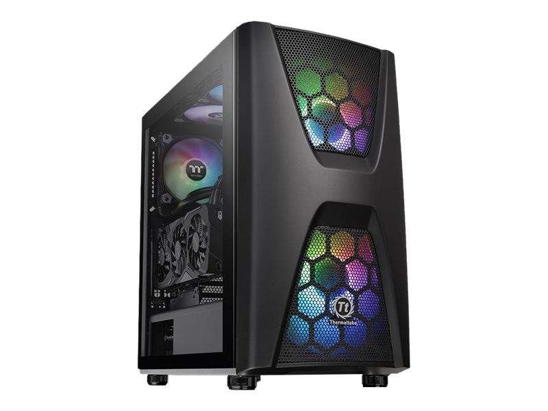 Thermaltake Commander C34 TG - ARGB Edition - Tower - ATX - Seitenteil mit Fenster (gehärtetes Glas)