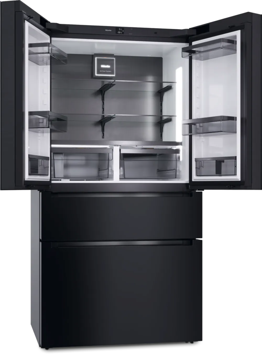 Miele KFFD 6867 obsw/matt Stand Kühl-Gefrierkombination