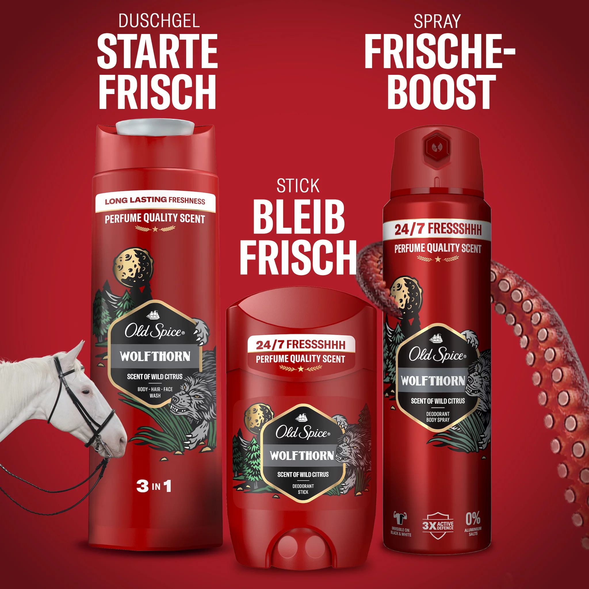 Old Spice Deo Bodyspray Wolfthorn*