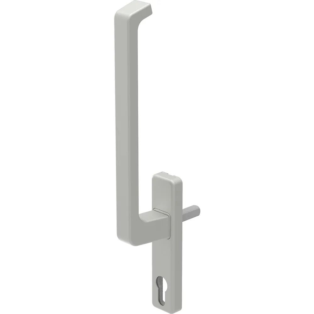 GU HS Drehgriff DIRIGENT 180° innen Rosette mit PZ silber