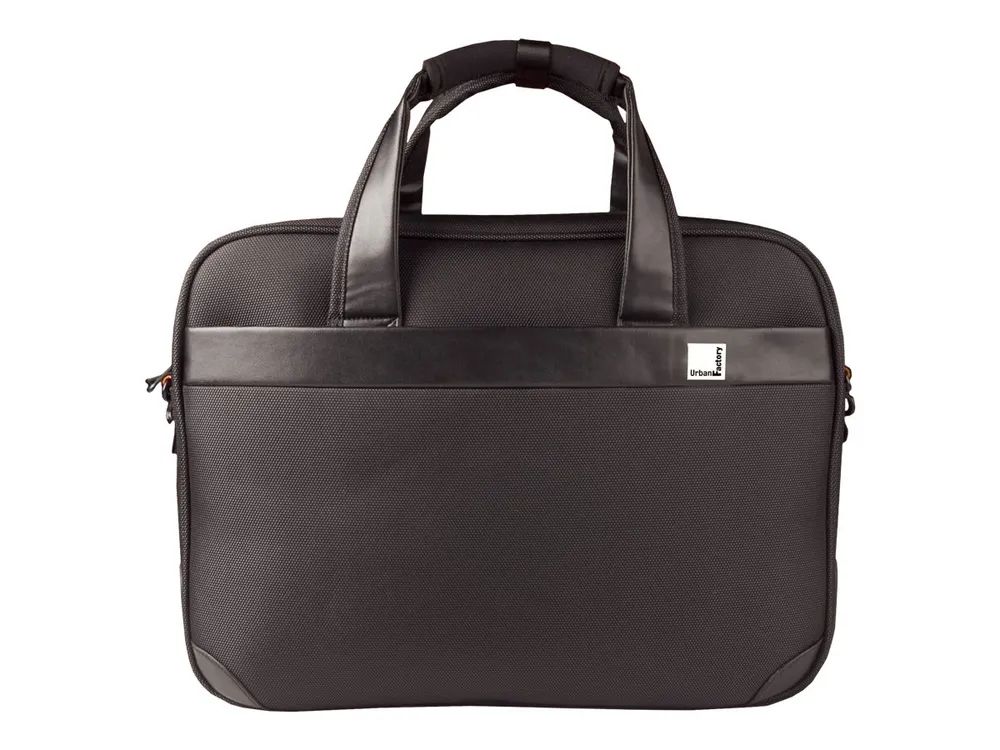 Urban Factory Optimia Top Loading Laptop Bag 14.1" Black - Notebook-Tasche - 35.8 cm (14.1")