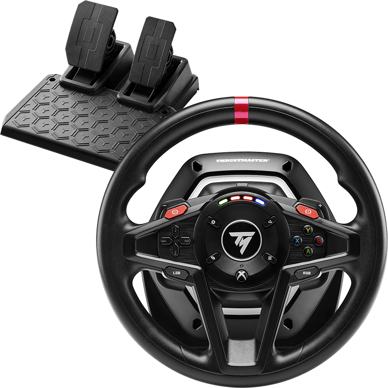 ThrustMaster T128 - Lenkrad- und Pedale-Set - kabelgebunden