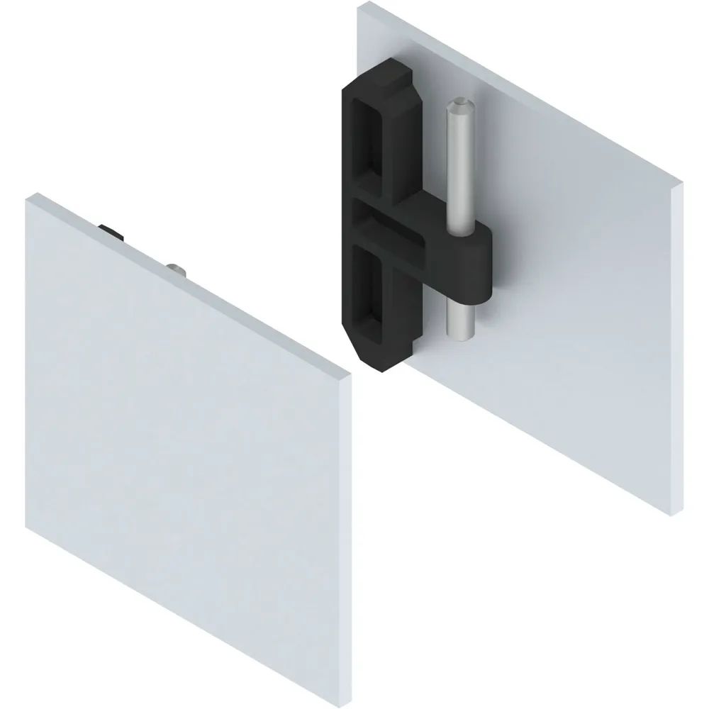 HELM GT-L Abdeckkappen-Set Aluminium silber eloxiert