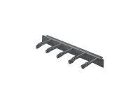 Rittal DK - Kabelführungsplatte für Schaltschrank - RAL 9005 - 1U - 48.3 cm (19")