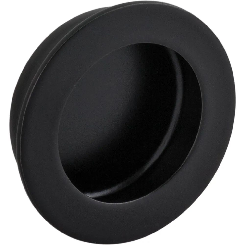 Alles im Griff Muschelgriff Forrada ø 40 mm, Einlass ø 35 mm, Edelstahl schwarz matt