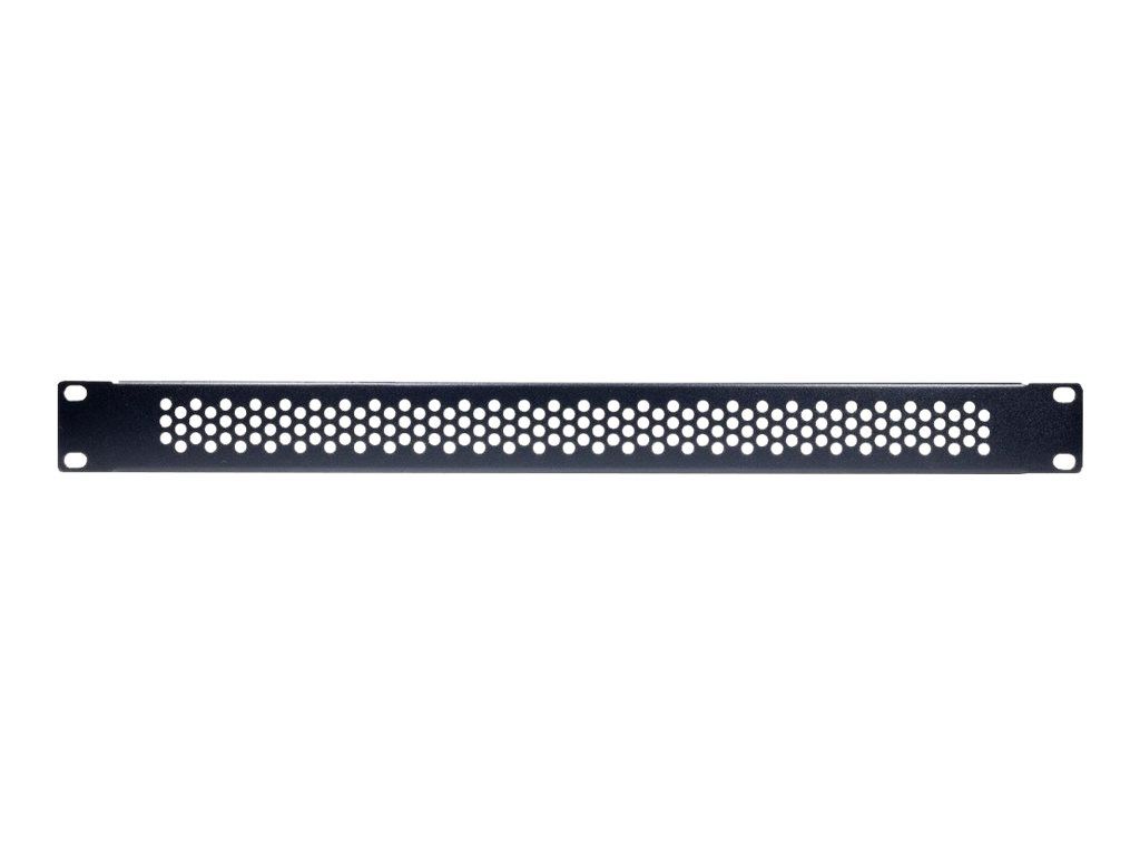 Inter-Tech PINHOLE APERTURE - Blindplatte - RAL 9005 - 1U - 48.3 cm (19")