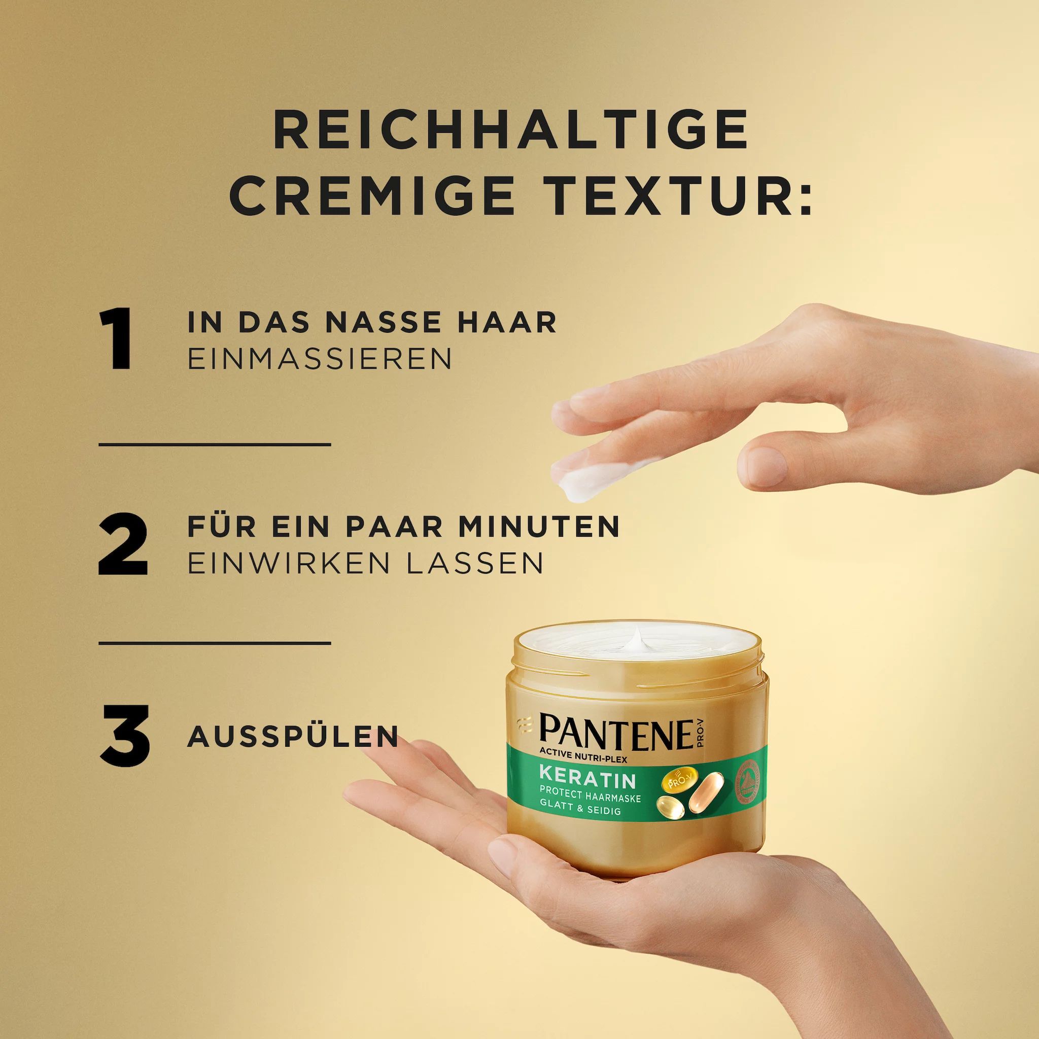 Pantene Pro-V Glatt & Seidig Intensiv-Maske
