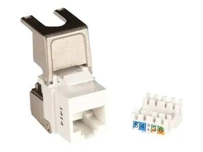 Lanview PRO - Modulare Eingabe - Cat 6a, unshielded, flip - CAT 6a - UTP -