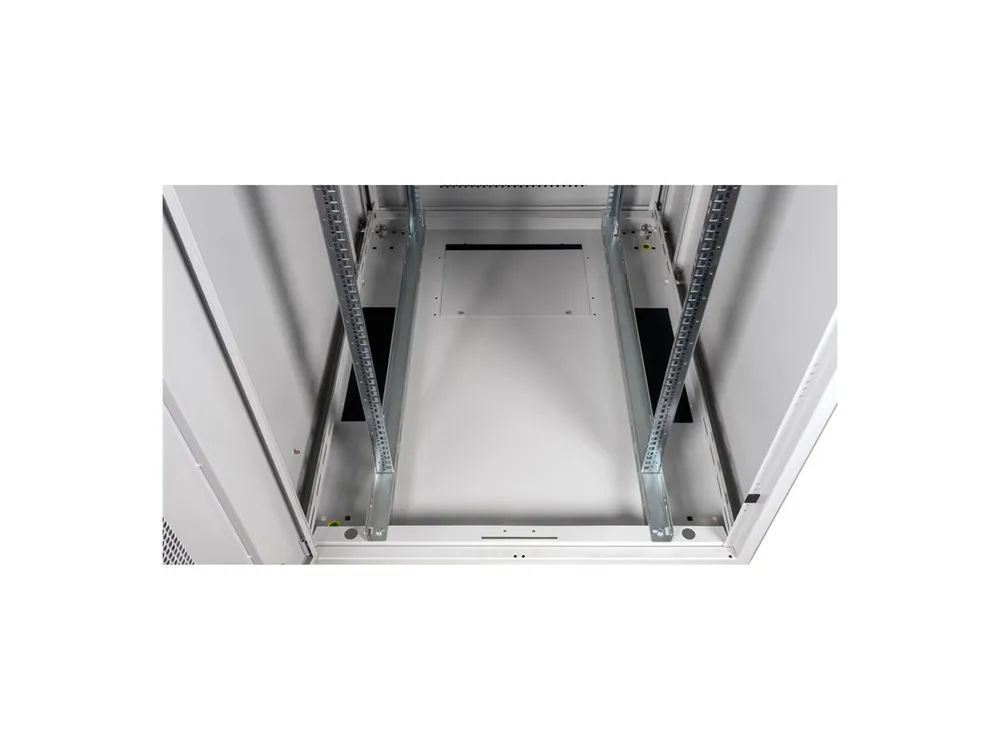 ROLINE Basic - Schrank Netzwerkschrank - perforierte Tür, 800x1000 BxT - RAL 7035, Hellgrau - 42HE - 48.3 cm (19")