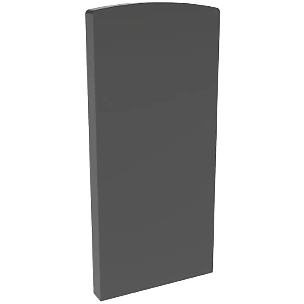 ECONOMY Endkappe für Bodenprofile 0004 ECO, Aluminium schwarz eloxiert