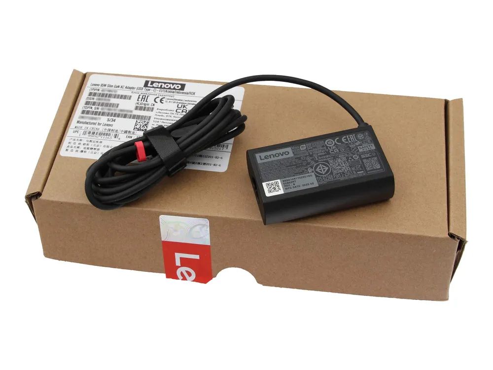 Lenovo 5A11K67857 USB-C GaN-Netzteil flache Bauform - 65.000 W