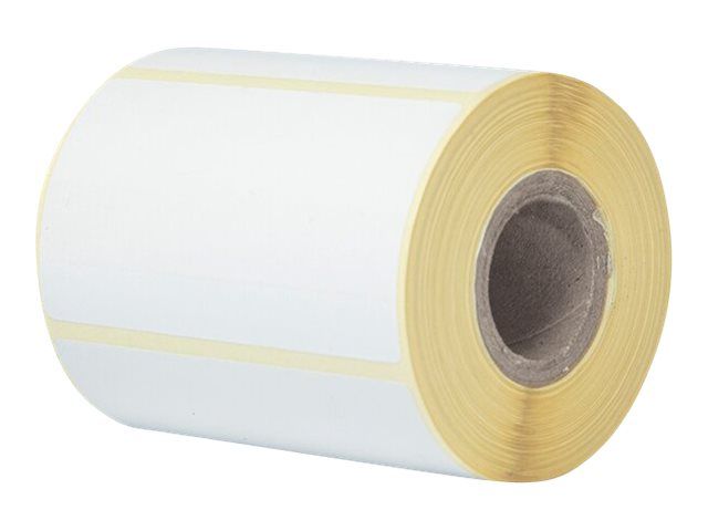 Brother Weiß - 76 x 44 mm 400 Etikett(en) (1 Rolle(n)