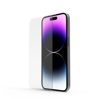 Hama Handy-Schutzglas "Clear Protect" für Apple iPhone 14 Pro, Montagehilfe