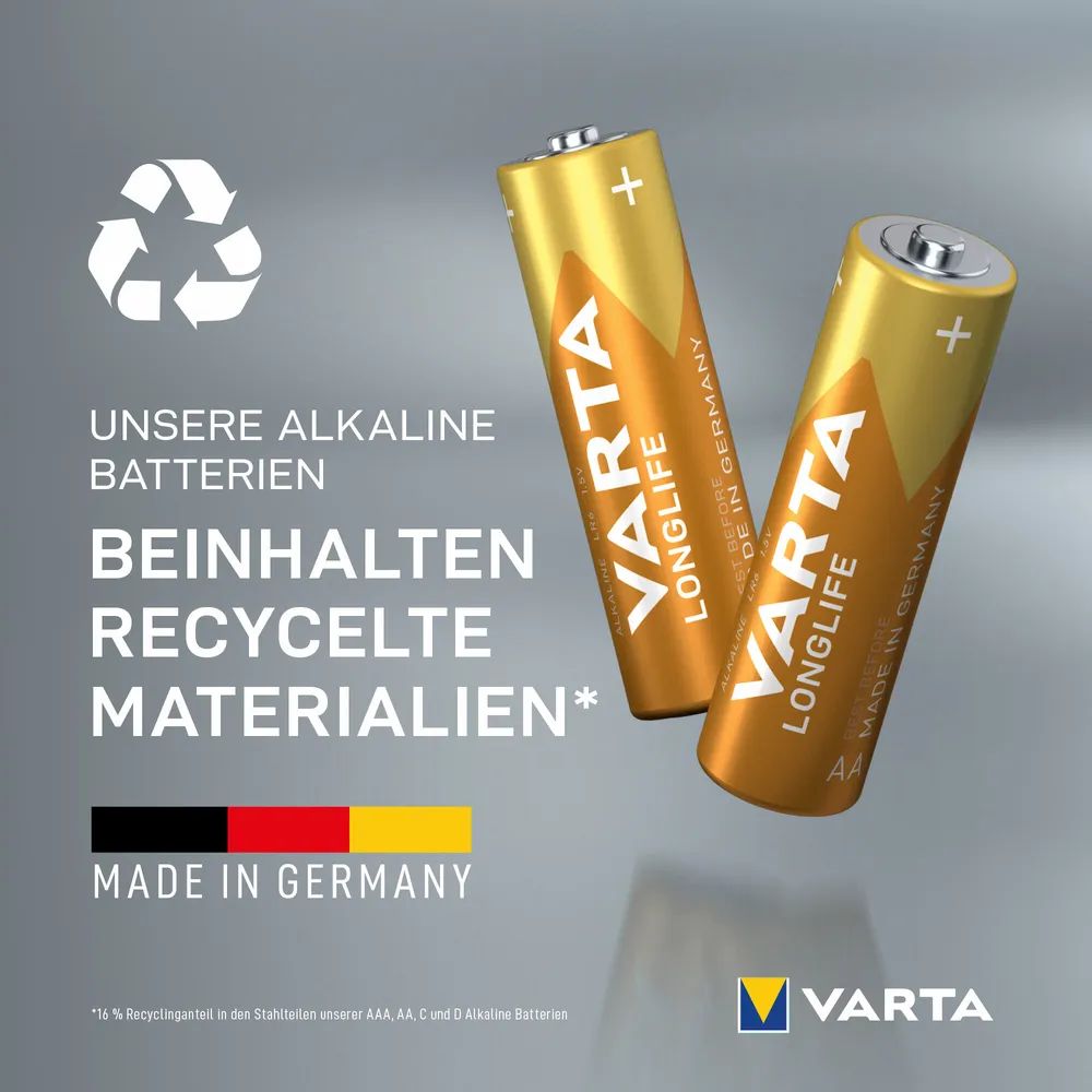 VARTA LONGLIFE AA Pack 10