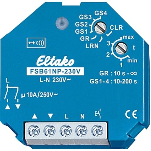 Eltako FUNKAKTOR STROMSTOß-GRUPPENSCH / ELTAKO FSB61NP-230V 30200430