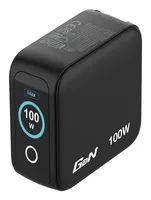 Verbatim Mini GaN Charger 3 Port 100W w Display EU/UK/US - Ladegerät
