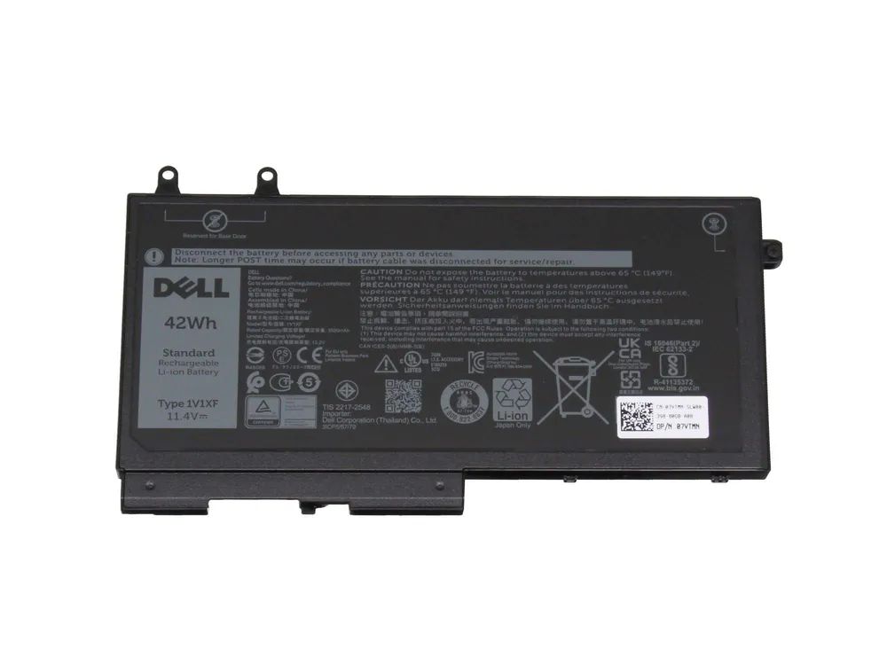 Dell 42Wh 3-cell Lithium Ion 451-BCMC - Batterie - 3.684 mAh