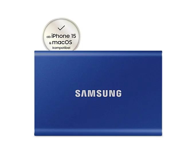 Samsung T7 MU-PC2T0H - SSD - verschlüsselt - 2 TB - extern (tragbar)