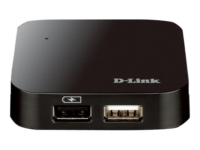 D-Link DUB H4 - Hub - 4 x USB 2.0 - Desktop