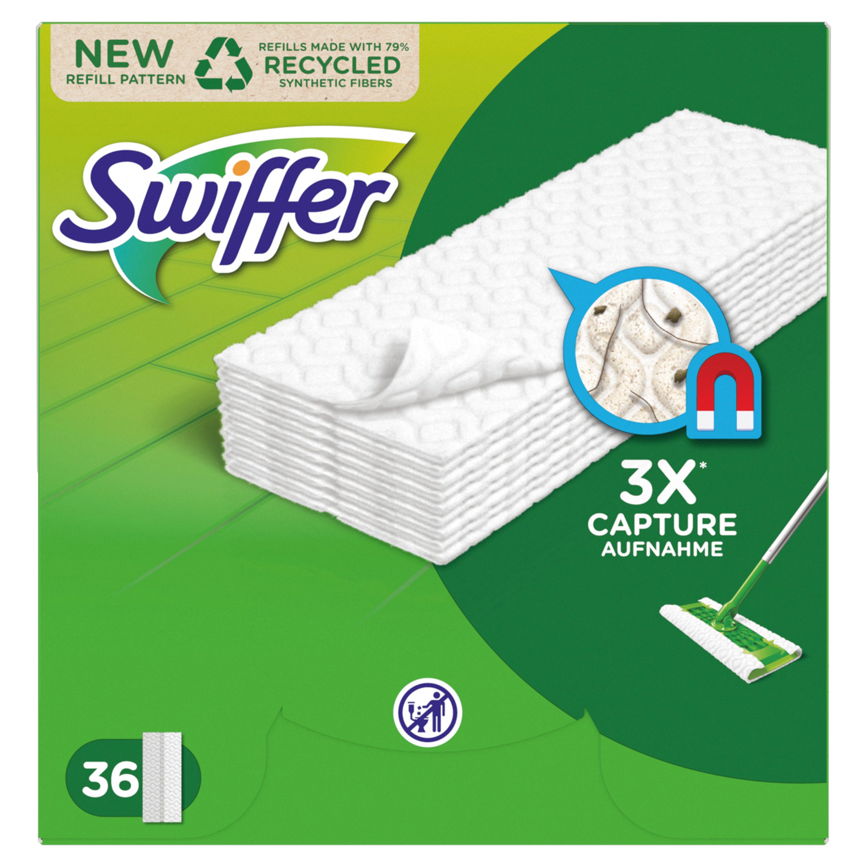 Swiffer Trocken Wischtücher Nachfüllpackung 36er mit Duft