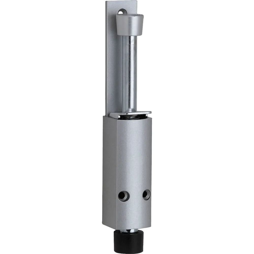 KWS Türfeststeller 1222 Hub 60 mm, 35 x 225 mm, Aluminium silber lackiert