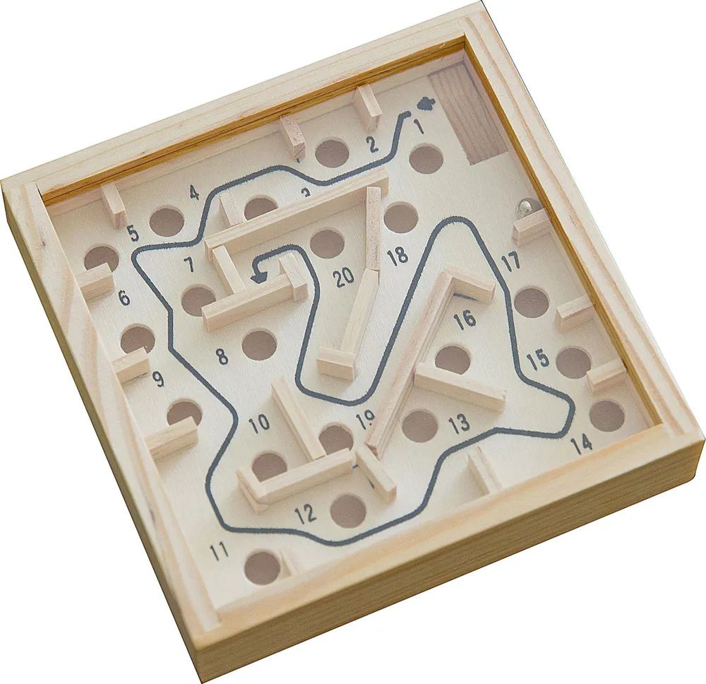 VEDES Großhandel GmbH - Ware CG Holz Labyrinth 12x12cm