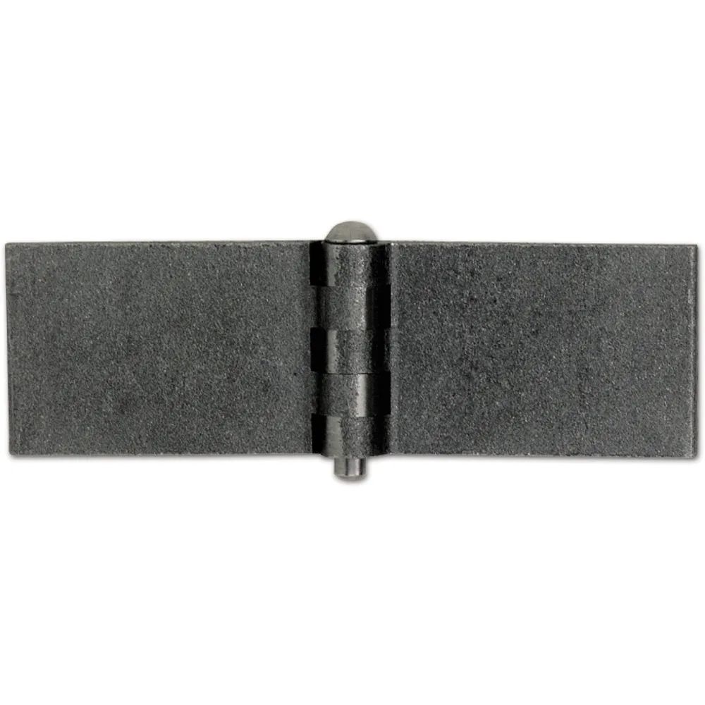 Charmag sa Fabrique de Charnieres Anschweißscharnier Rolle ø 22 mm, Bandlappen 75x50 mm,Stahl blank