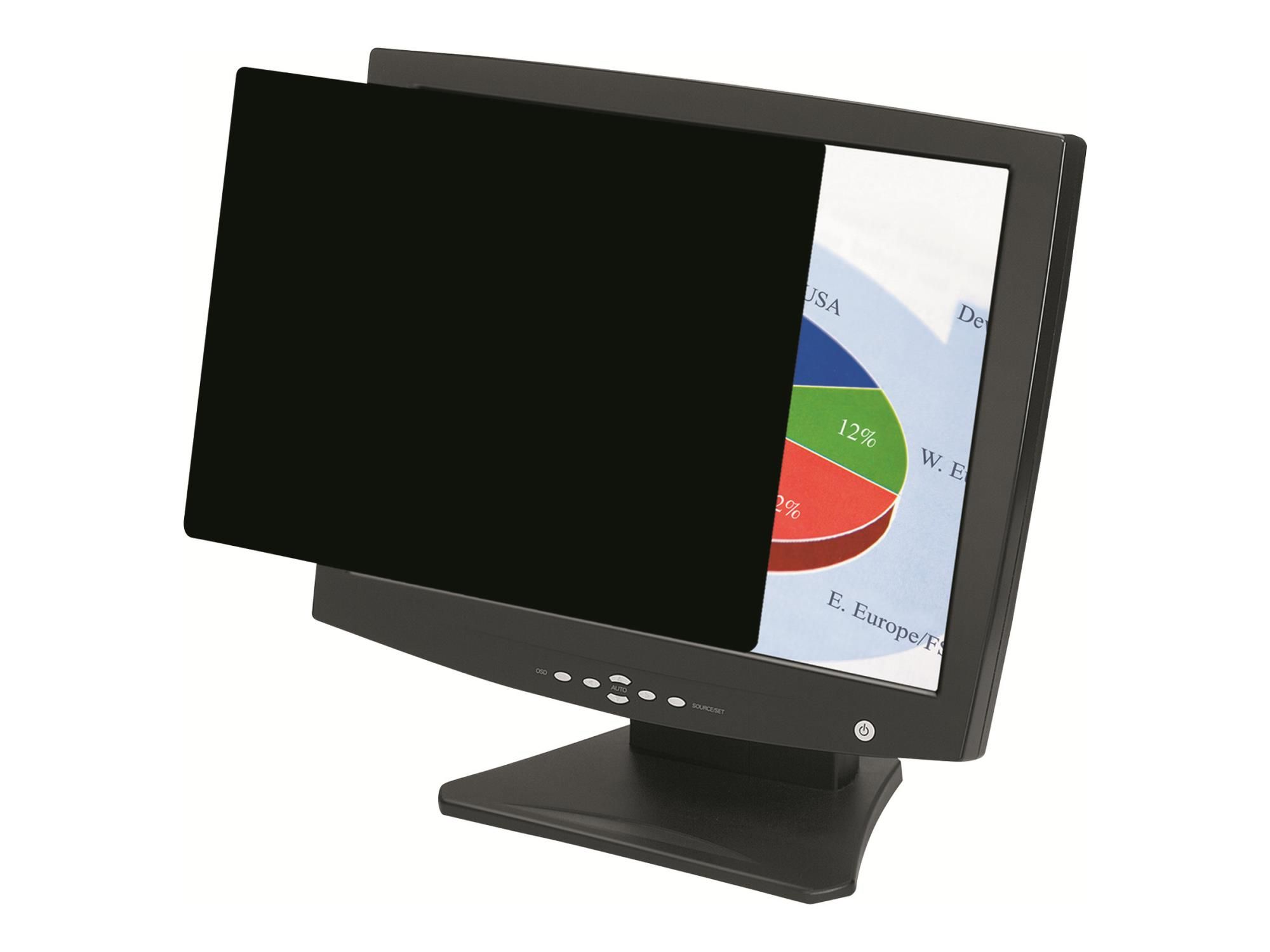 Fellowes PrivaScreen Blackout - Blickschutzfilter für Bildschirme - 61 cm Breitbild (Breitbild mit 24 Zoll)