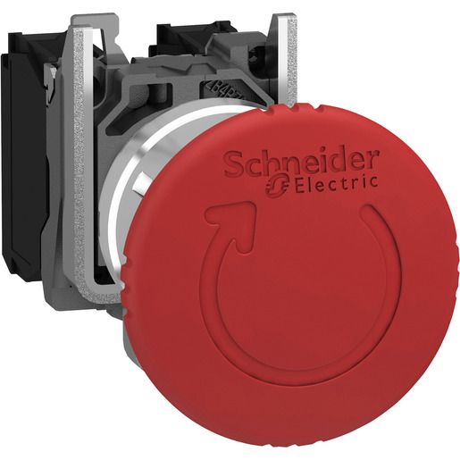 Schneider Electric NOT-AUS TASTER,D=40MM,RT DREHE / SCHN.E XB4BS84441