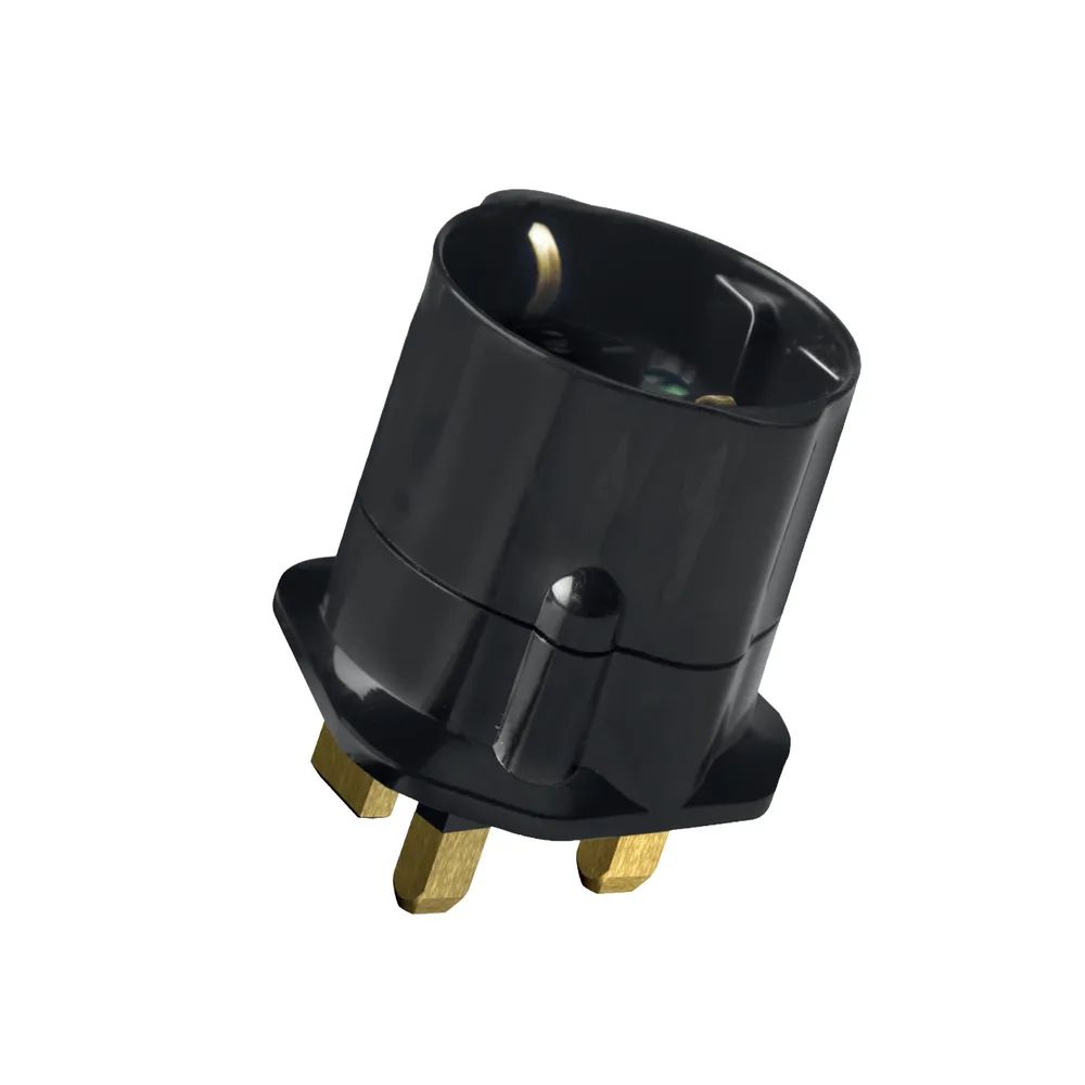 VIVANCO Reisestecker Großbritannien, Schuko Buchse - GB Stecker