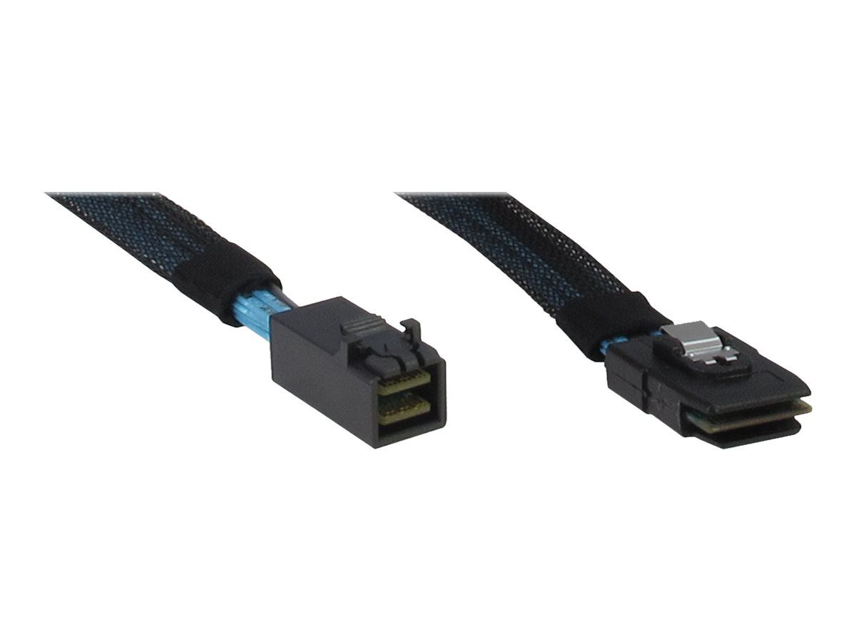 Inter-Tech Internes SAS-Kabel - SAS 6Gbit/s - 4x Mini SAS HD (SFF-8643)