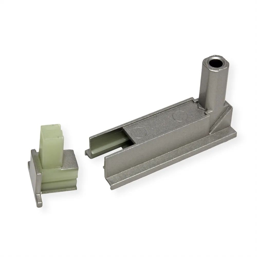 BACHMANN Desk2 Klebesockel-Set, Inox