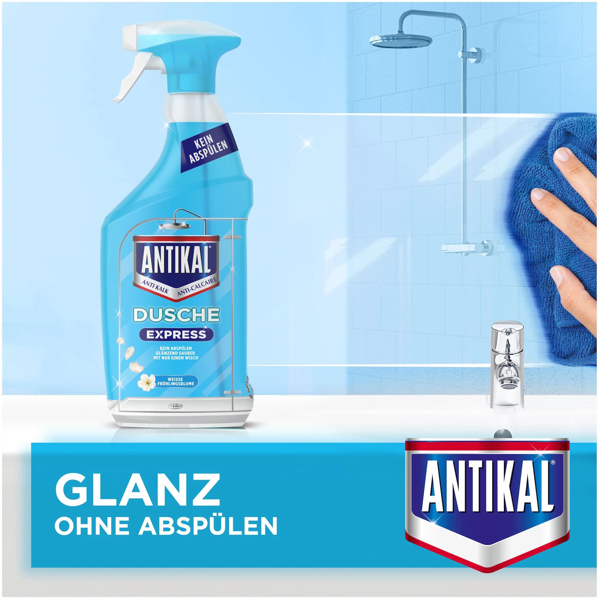 Antikal Dusche Express Spray 800 ml