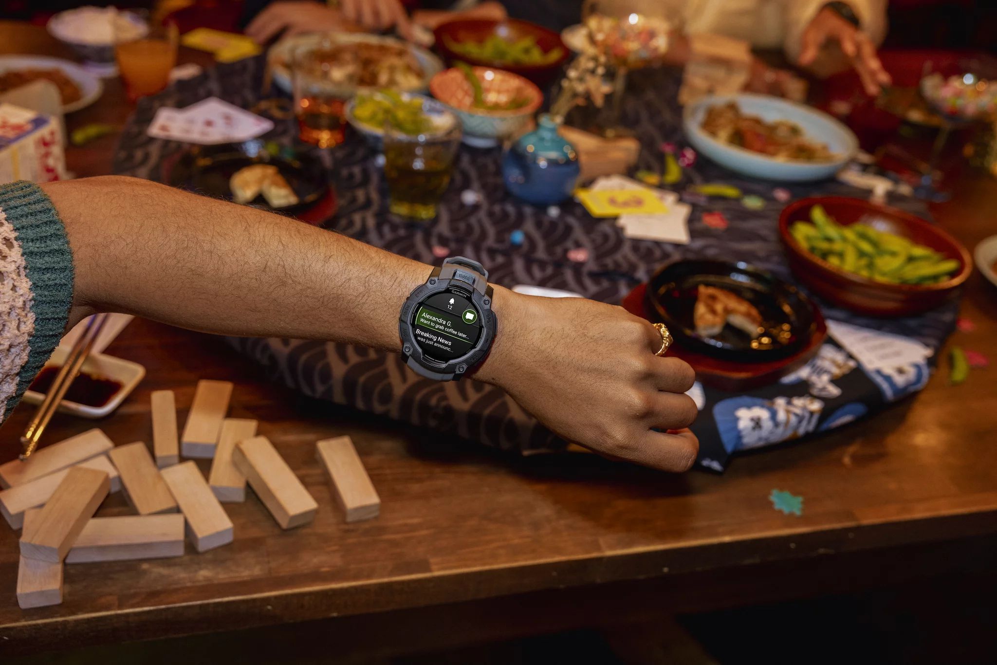 Garmin Instinct 3,50mm, AMOLED Schwarz