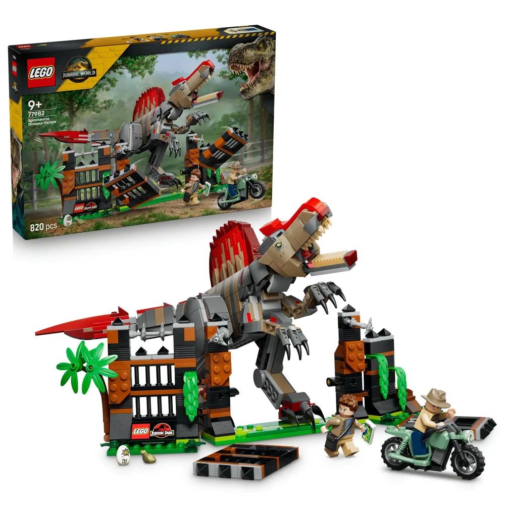 LEGO 77982 Jurassic World Flucht des Spinosaurus