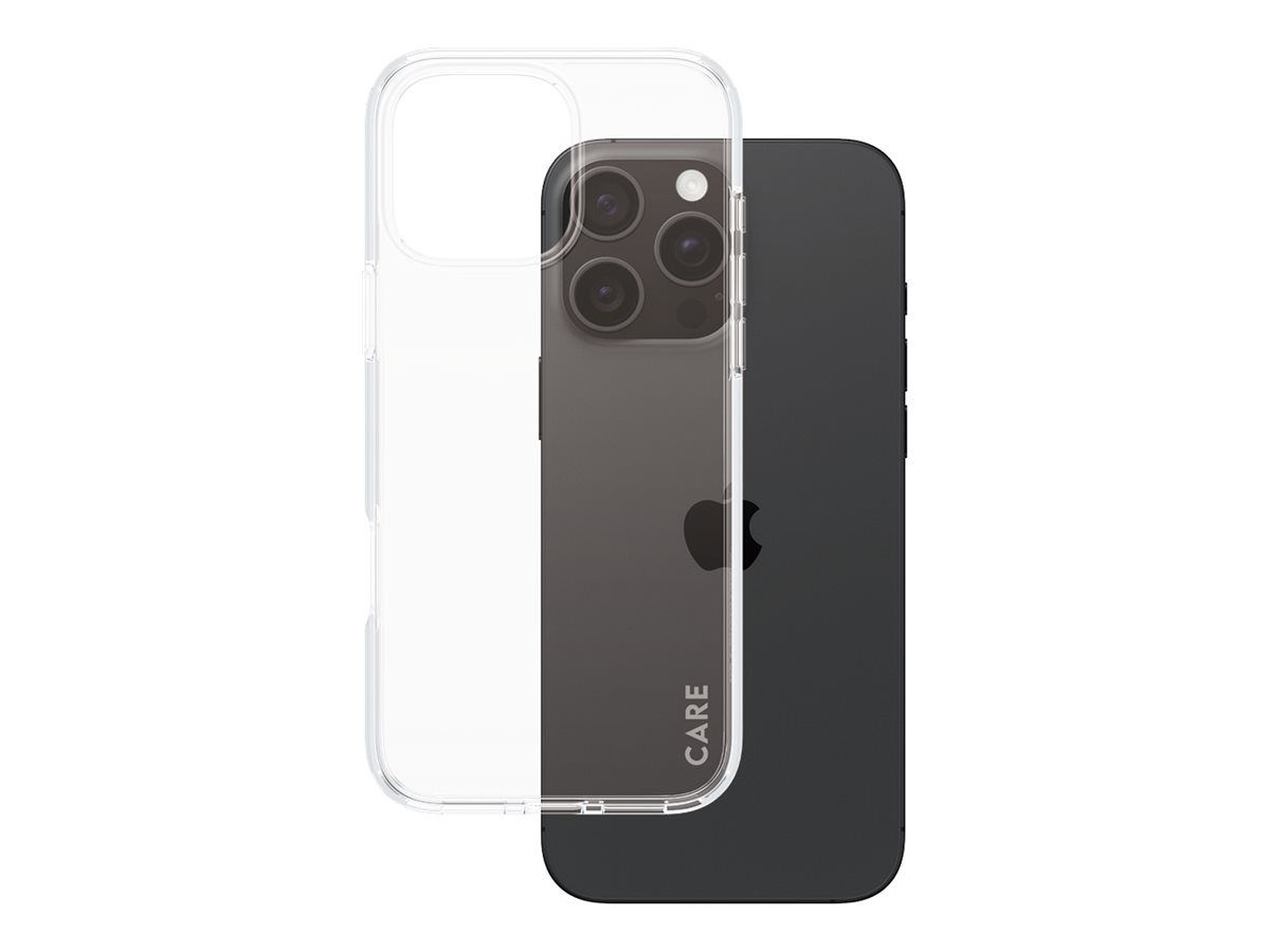 PanzerGlass CARE by PanzerGlass Urban Combat - Hintere Abdeckung für Mobiltelefon - mit klarem Rahmen - fettabweisende Beschichtung, Thermoplastisches Polyurethan (TPU)