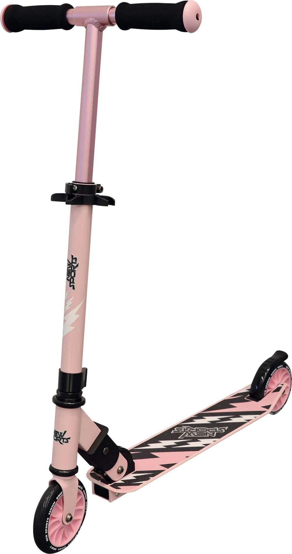 VEDES Großhandel GmbH - Ware NSP Scooter rosa/schwarz, 120mm, ABEC7