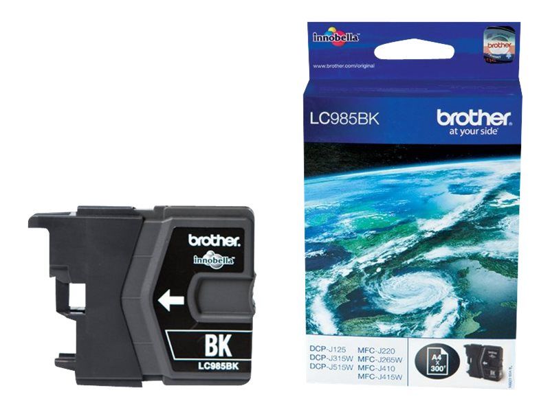 Brother LC985BK - Schwarz - original - Tintenpatrone