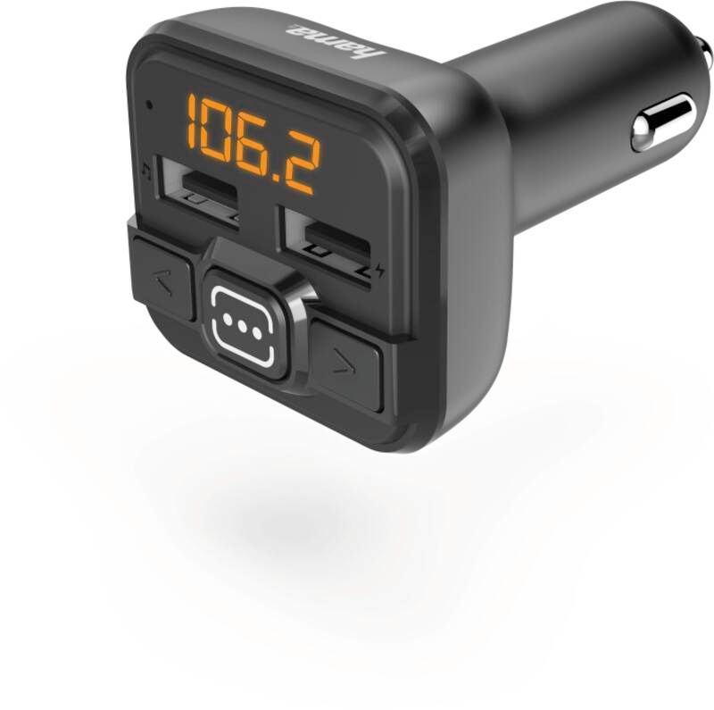 Hama 14163 FM-Transmitter mit AUX-IN + USB-IN